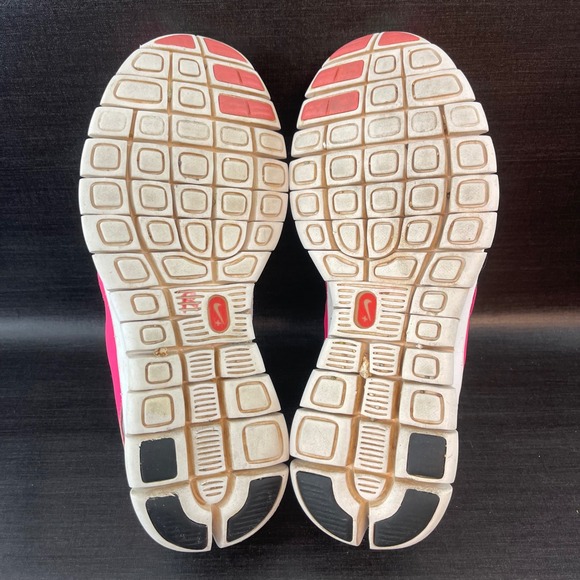 Nike Free Run+ 2 Womens Size 8.5 Pink Blue Running Gym Girls Shoes 443816-310 - Picture 6 of 9